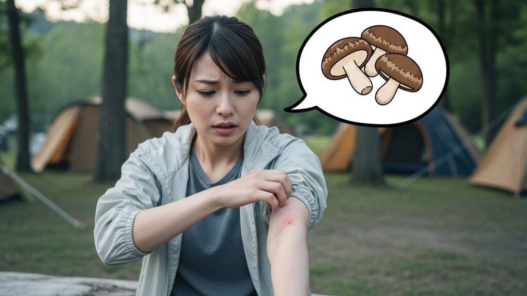 シイタケ皮膚炎の「線状発疹」に要注意!SNSの誤解を解き、【加熱が命】安全に楽しむ秘訣
